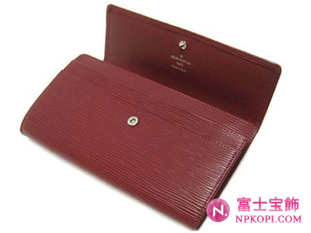 (LOUIS VUITTON)ルイヴィトン 財布コピー エピ 長財布 ポルトフォイユサラNM2 ルビー（レッド） M6374M